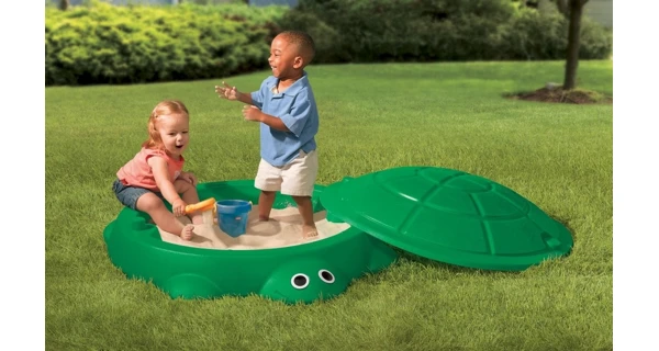 Pieskovisko - bazénik korytnačka s krytom Little Tikes