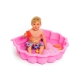 Pieskovisko / bazénik - Mušľa s krytom - ružová