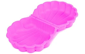 Pieskovisko / bazénik - Mušľa s krytom - ružová