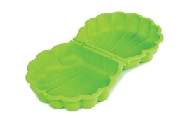Pieskovisko/bazénik - mušľa s krytom - zelená