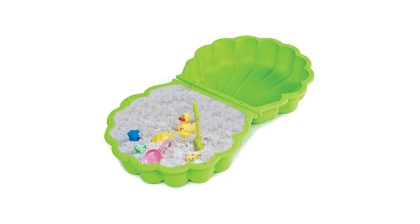 Pieskovisko/bazénik - mušľa s krytom - zelená