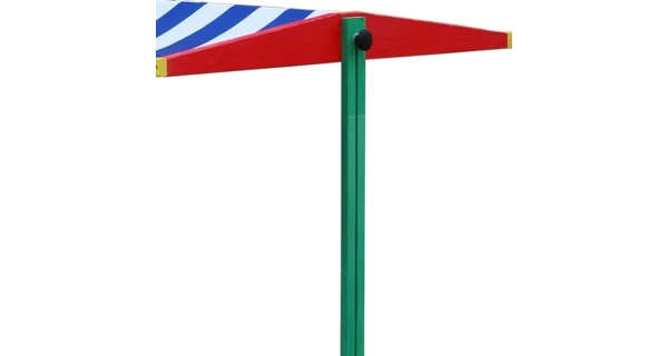 Pieskovisko color drevené so strieškou