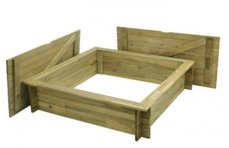 Pieskovisko s krytom 120 x 120 cm