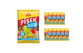 Piesok pre detské pieskovisko - 10x20 litrov