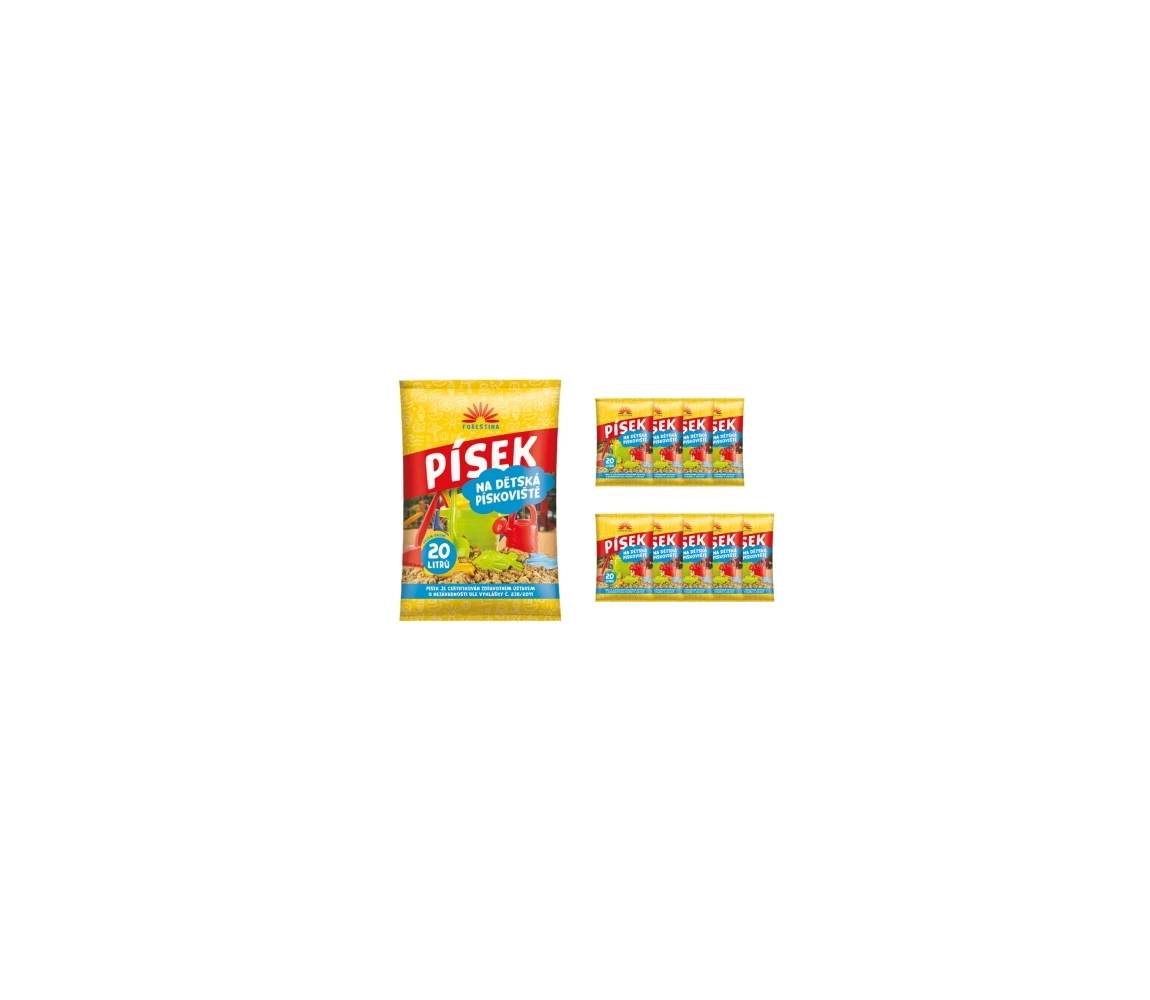 Marimex | Piesok pre detské pieskovisko - 10x20 litrov | 19900176