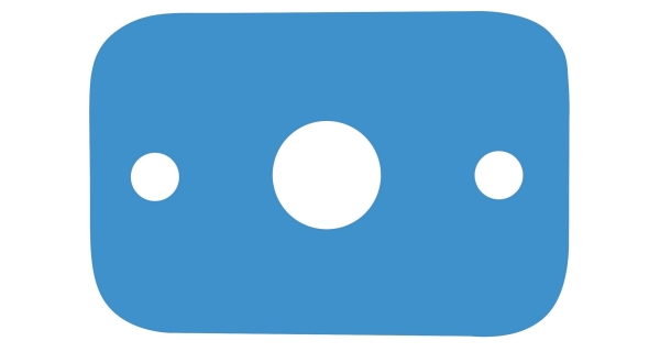 Plávacia doska - modrá