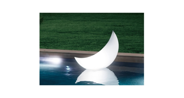 Plávajúce LED svetlo - polmesiac