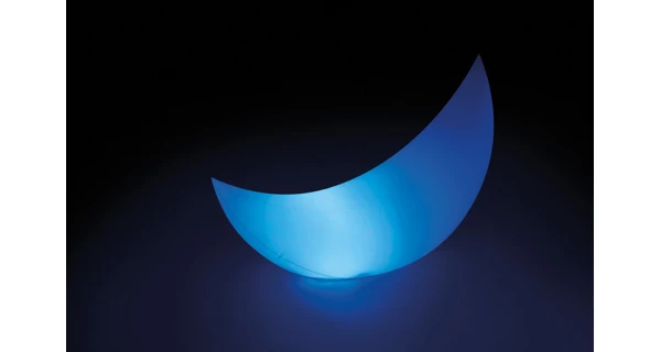 Plávajúce LED svetlo - polmesiac