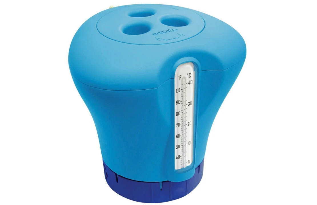 | Plavák na chlór s teplomerom - modrá | 10964007