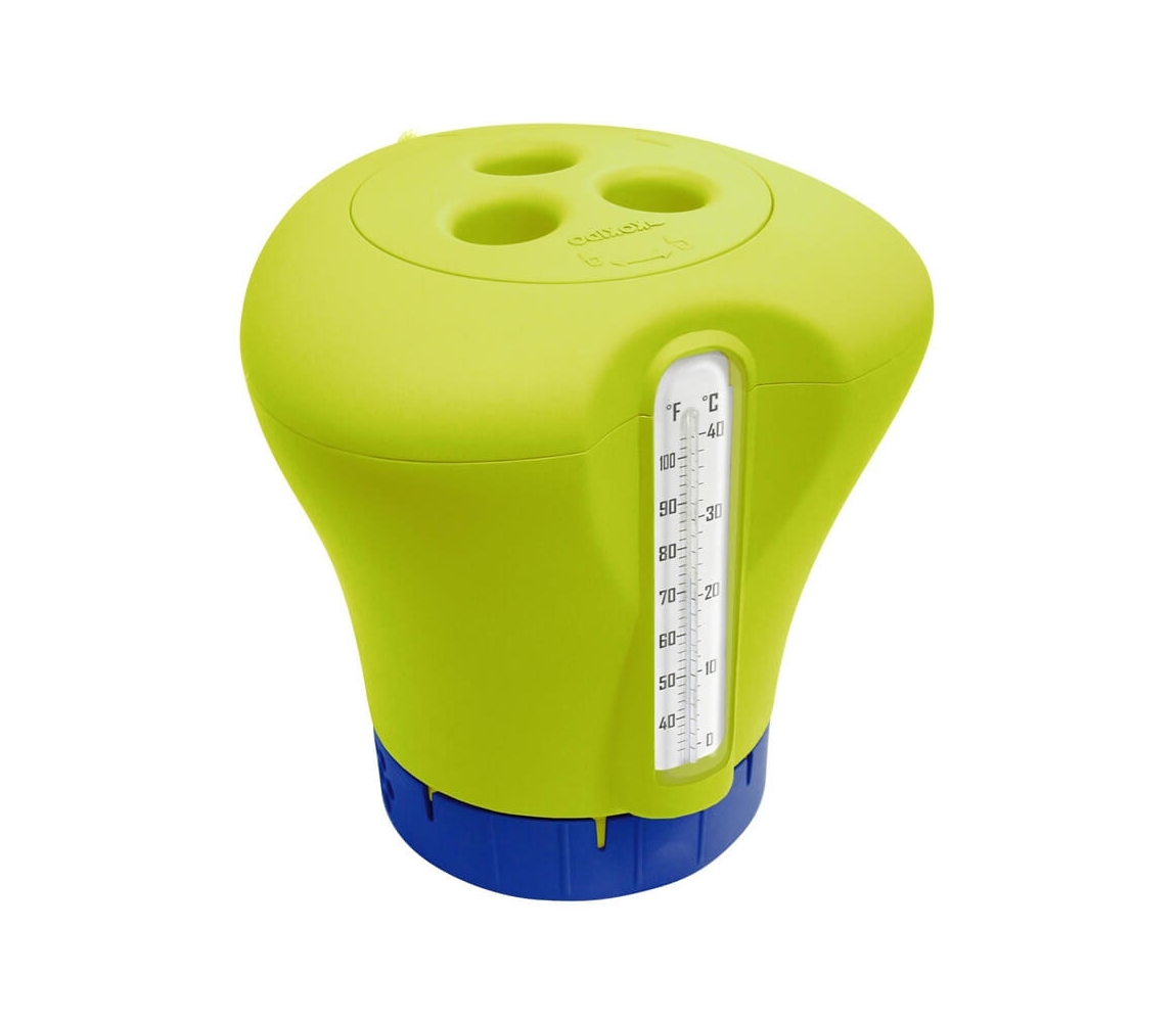 Marimex | Plavák na chlór s teplomerom - žltá | 10964008