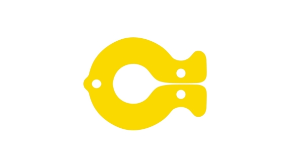 Plavák ryba - žltá