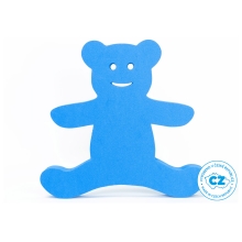 Plavecká doska Medvedík - modrá