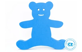 Plavecká doska Medvedík - modrá