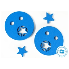 Plavecké rukávy Hviezdička - modré