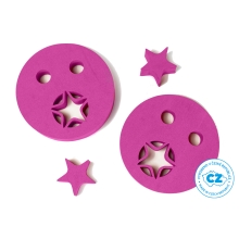 Plavecké rukávy Hviezdička - ružové