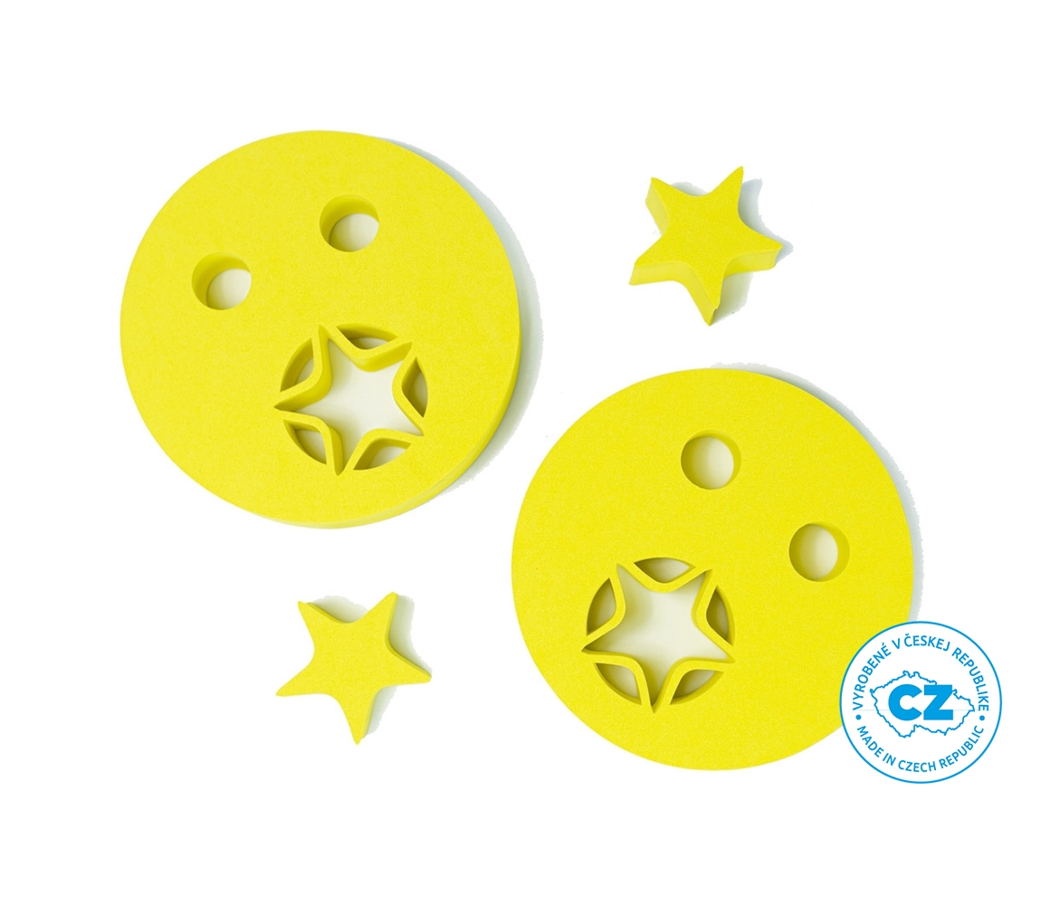 Marimex | Plavecké rukávy Hviezdička - žlté | 11630324