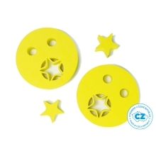 Plavecké rukávy Hviezdička - žlté