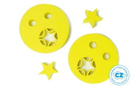 Plavecké rukávy Hviezdička - žlté