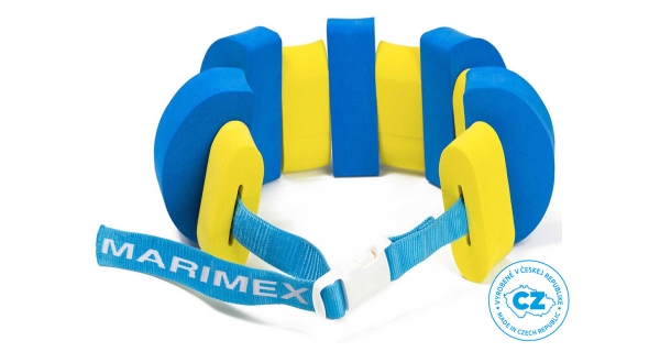 Plavecký pás Plavčík 1000 mm - modro/žltý
