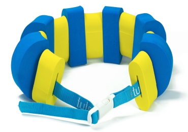 Plavecký pás Plavčík 1200mm - modro/žltý