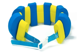 Plavecký pás Plavčík 1200mm - modro/žltý
