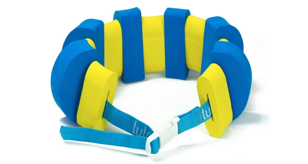 Plavecký pás Plavčík 1200mm - modro/žltý