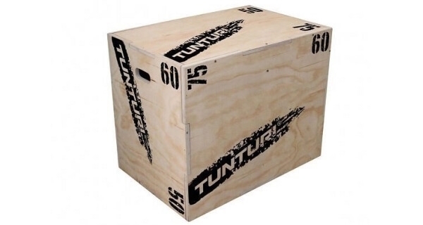 Plyometrická debna drevená TUNTURI Plyo Box 50/60/70 cm