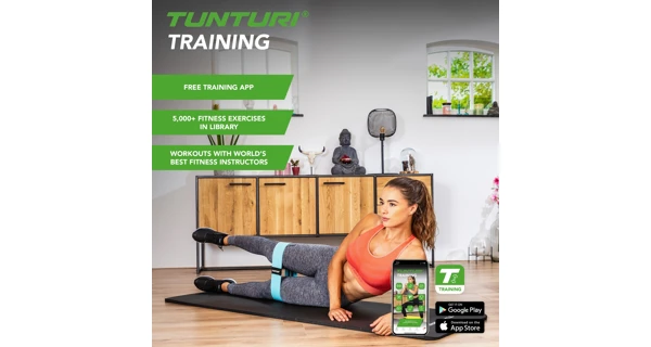 Podložka na cvičenie TUNTURI s obalom, ružová