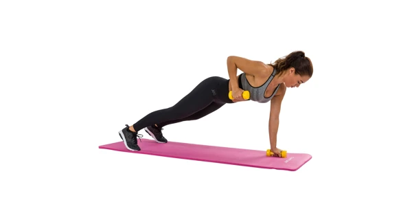 Podložka na cvičenie TUNTURI s obalom, ružová