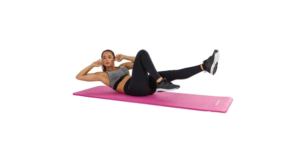 Podložka na cvičenie TUNTURI s obalom, ružová