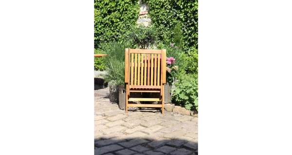 Polohovacia stolička Viet - akácie