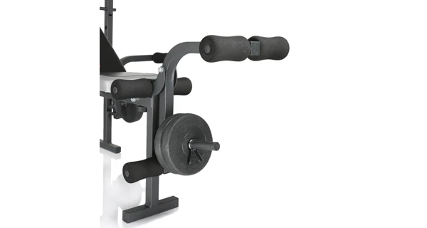 Posilňovacia lavica HAMMER Bermuda vr. 25 kg činiek, os 120cm, jednoručky 30cm