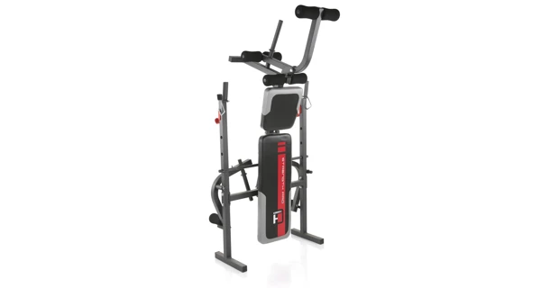 Posilňovacia lavica HAMMER Bermuda vr. 25 kg činiek, os 120cm, jednoručky 30cm