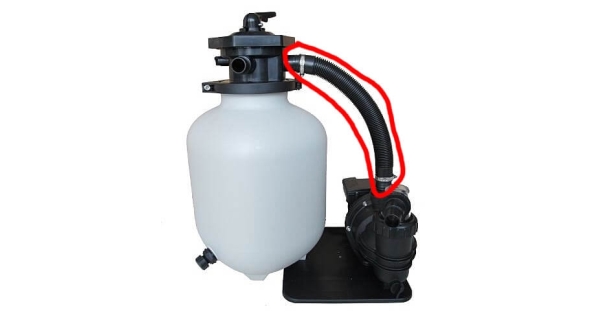 Prepojovacia hadica (58 cm) k filtrácii ProfiStar 8