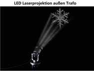 Projektor LED - vločka - dosah 20 m