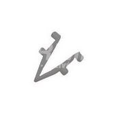 Pružná svorka s 2 výstupkami k báz. Tampa ovál LM9