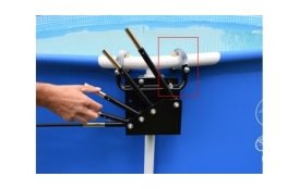 Rameno závesné pravé 1ks (k zastrešeniu Pool House Control 3,05m, 3,66m a 4,57m)