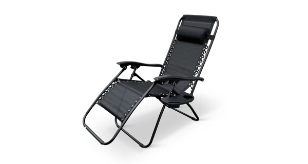 Relaxačné kreslo Dallas - antracit, 2 ks