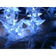 Reťaz hviezdy 4 m - 40 LED - modrá