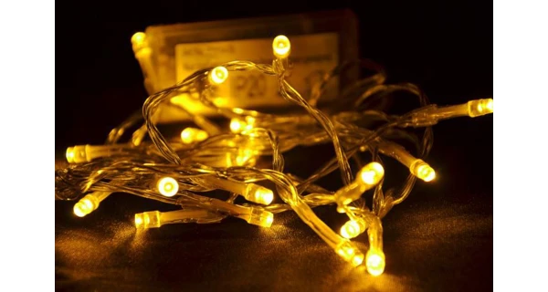 Reťaz LED 1,9 m - teplá biela