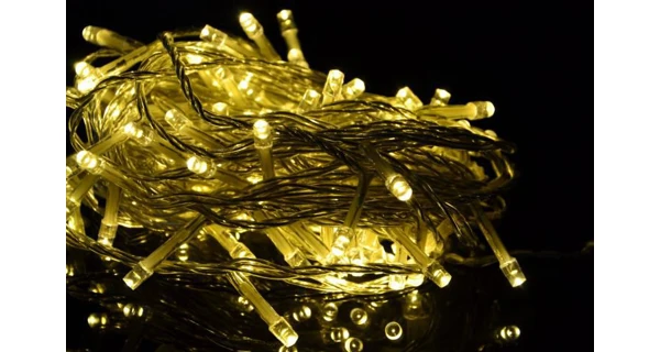 Reťaz LED 1,9 m - teplá biela