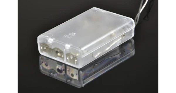 Reťaz - ratanové gule - 20 LED