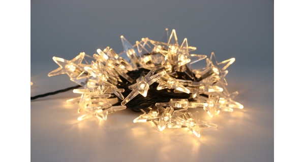Reťaz s hviezdami 40 LED