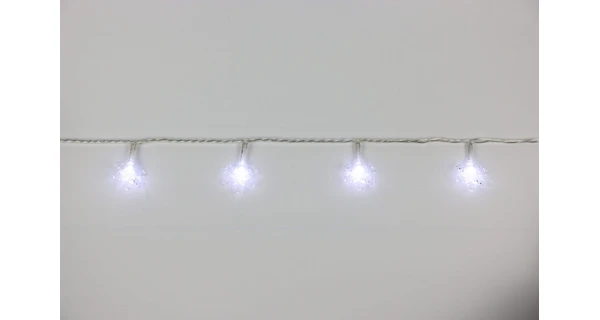 Reťaz s vločkami 20 LED
