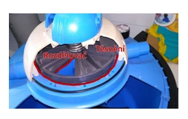 Rozdeľovač s tesnením viečka filtrácie ProStar 4 a 6