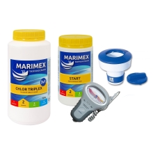 Sada bazénovej chémie pre ošetrenie vody