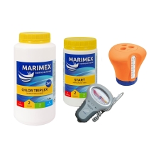 Sada bazénovej chémie pre ošetrovanie vody 2