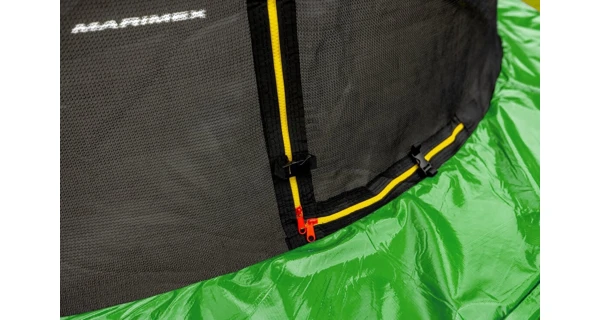Sada krytu pružín a rukávov pre trampolínu 244 cm - zelená