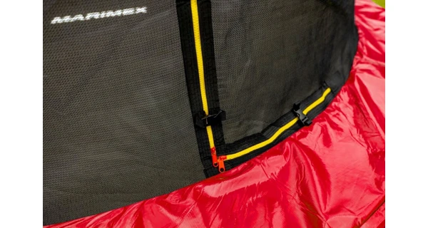 Sada krytu pružín a rukávov pre trampolínu 305 cm - červená