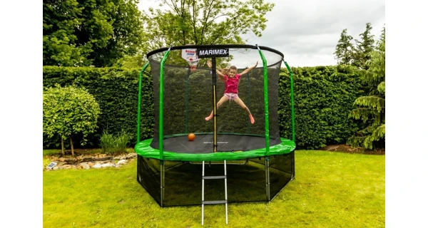 Sada krytu pružín a rukávov pre trampolínu 366 cm - zelená